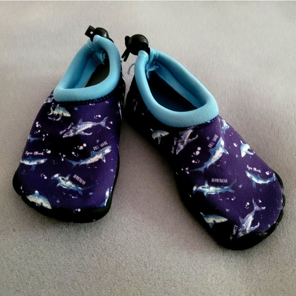 TOMMY BAHAMA Komomo Island Shark-print Water Shoes/Sneakers-Toddler Sz7/8-New!